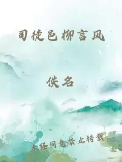 司徒邑柳言风